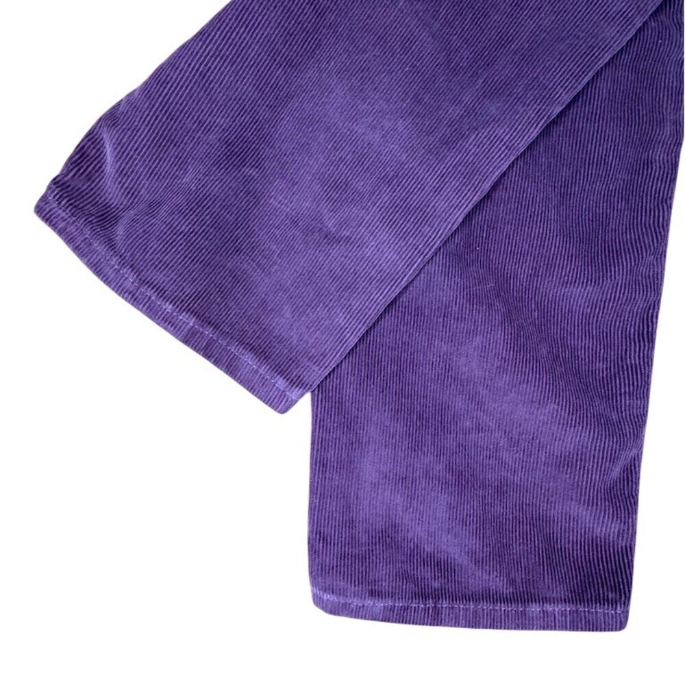 Hudson Jeans Pants Womens Size 26 Purple Corduroy Skinny Stretch 5-Pocket - Picture 9 of 10